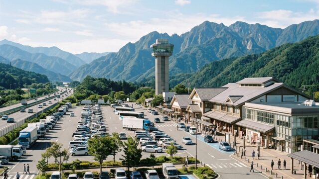 上里サービスエリア