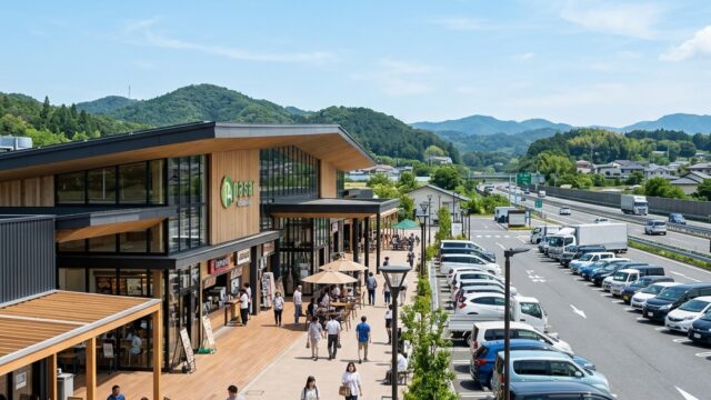 三芳パーキングエリア